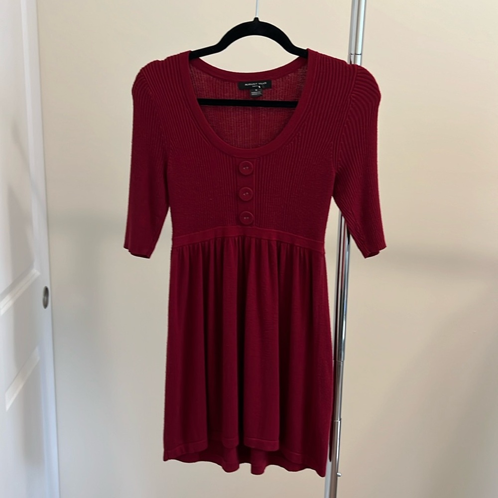 August Silk long knit shirt.